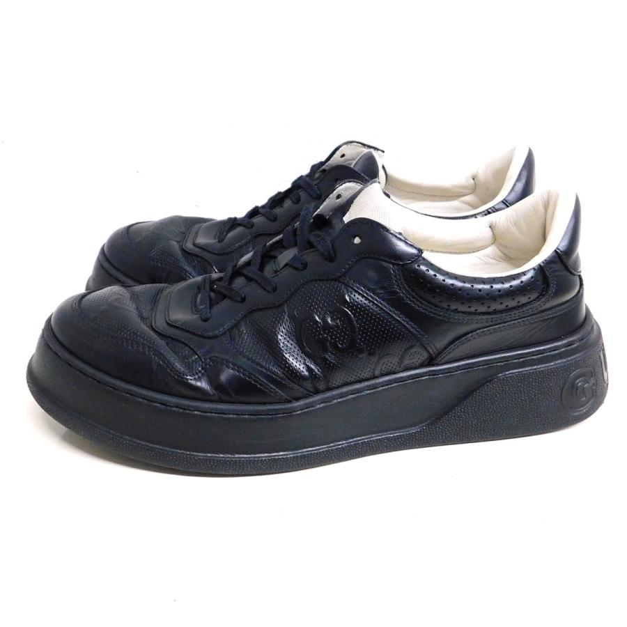 GUCCI（グッチ） GUCCI GGエンボスローカットスニーカー 669582 
