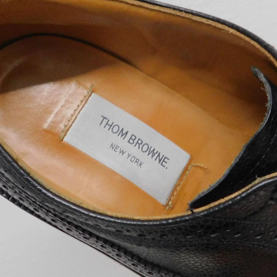 THOM BROWNE（トム ブラウン） ウィングチップシューズ ブラック