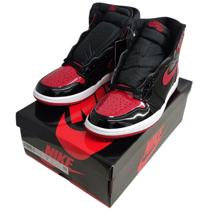 NIKE（ナイキ） 【値下げ】NIKE Air Jordan 1 High OG Patent Bred
