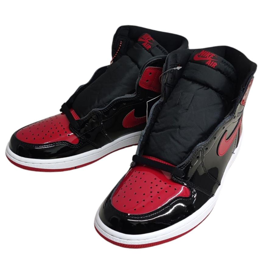 NIKE（ナイキ） NIKE Air Jordan 1 High OG Patent Bred ハイカット