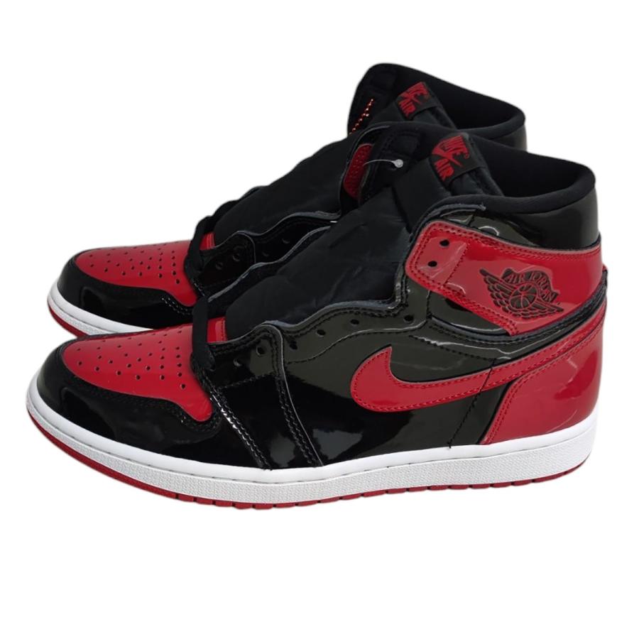 NIKE（ナイキ） NIKE Air Jordan 1 High OG Patent Bred ハイカット