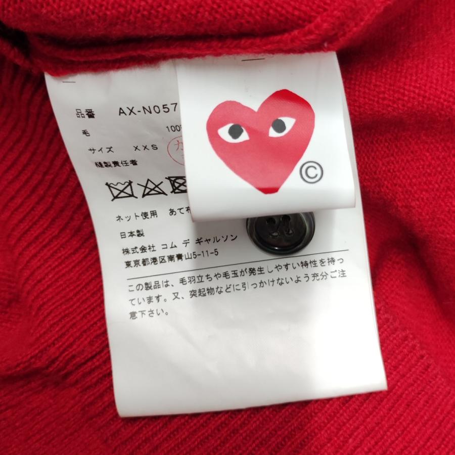 PLAY COMME des GARCONS プレイコムデギャルソン 2024AW Uネック