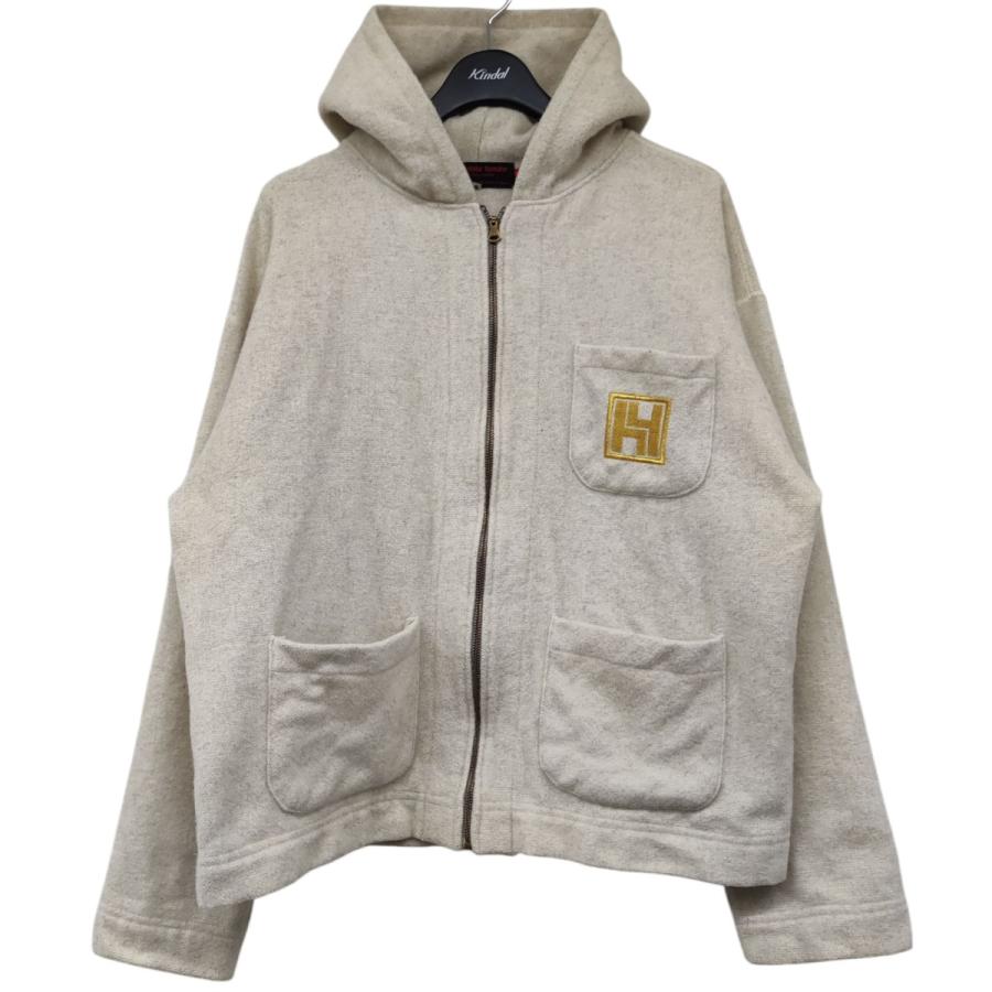 EVISU YAMANE ベージュ ボア パーカー ヒデヒコ ヤマネ EVISU