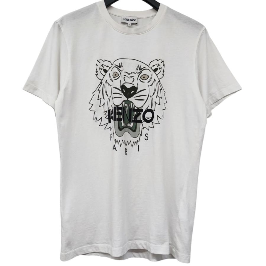 KENZO ケンゾー タイガープリントTシャツ ホワイト サイズ：S  