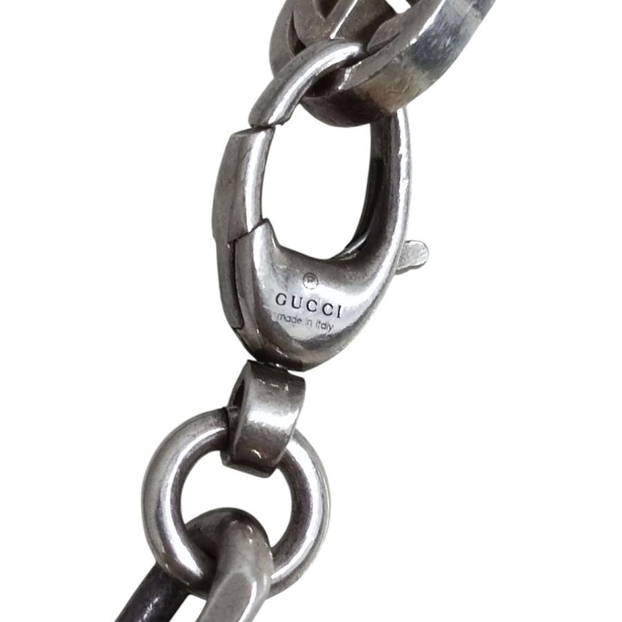 GUCCI（グッチ） インターロッキングG チェーンネックレス シルバー