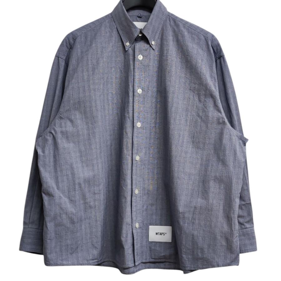 wtaps BD 02 / LS / CTPL. BROADCLOTH. シャツ WTAPS】BD 02/LS/CTPL. BROADCLOTH. TEXTILE. COOLMAX. RF (WTAPS