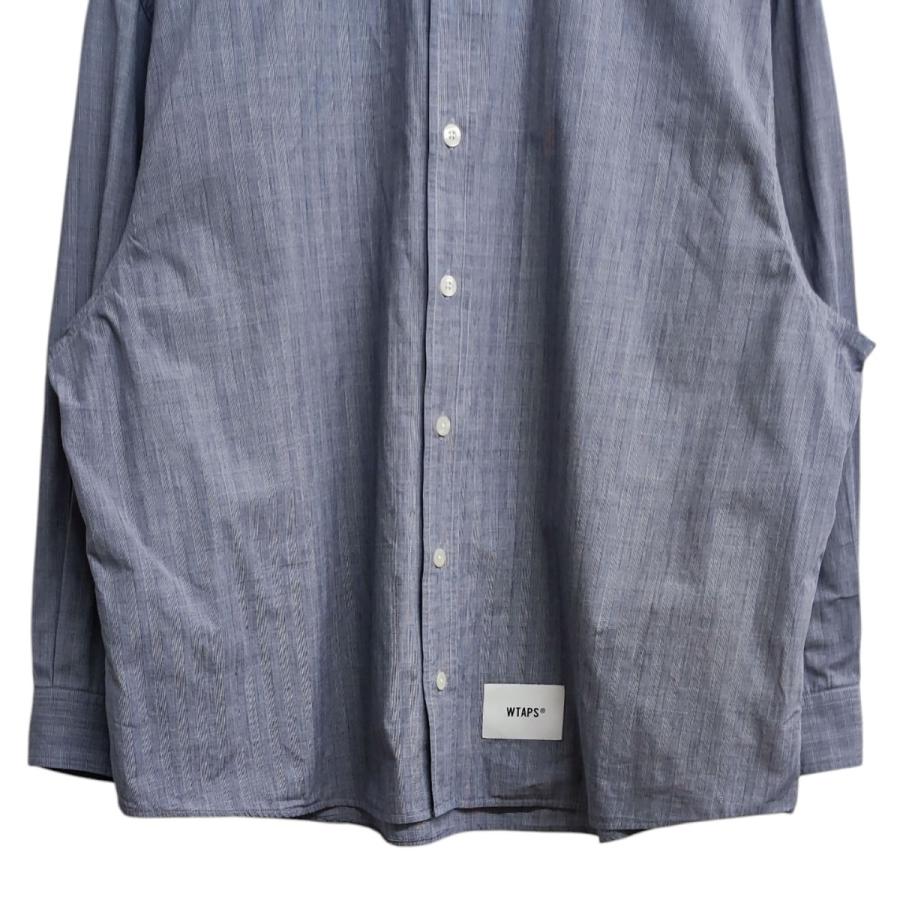 えいちゃんWTAPS BD LSシャツ 241TQDT-SHM02 WTAPS Shirt BD 02 / LS / POLY. OXFORD. COOLMAX®