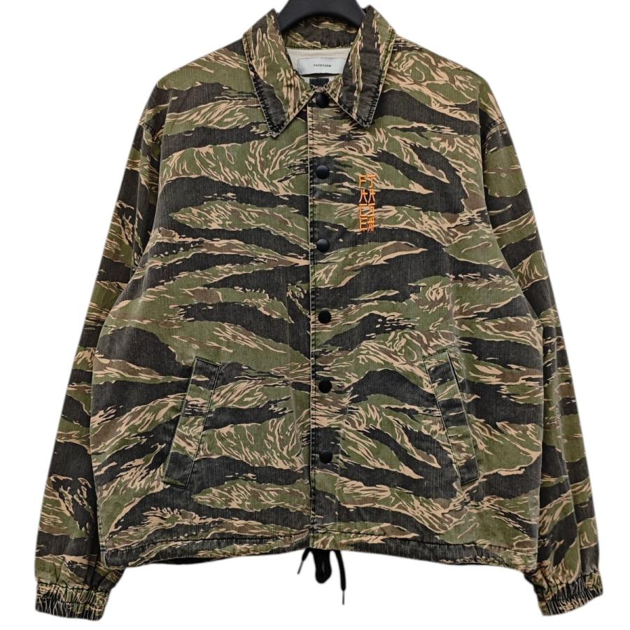 FACETASM（ファセッタズム） バックロゴ コーチジャケット カモフラ