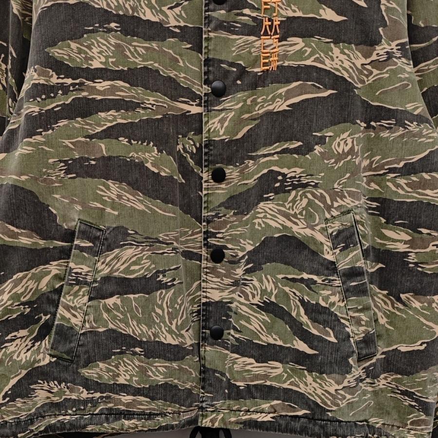 FACETASM（ファセッタズム） バックロゴ コーチジャケット カモフラ