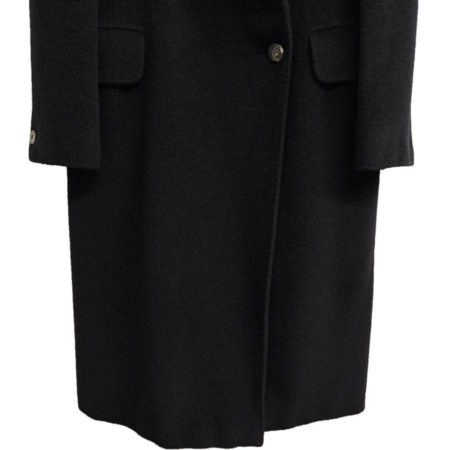 Max Mara マックスマーラ ウール カシミア コート 40 Max Mara（マックスマーラ） ウールカシミアコート ブラック サイズ