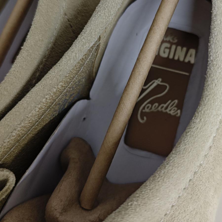 ニードルズ×クラークス Needles×Clarks Walla Strap Lo ワラビー