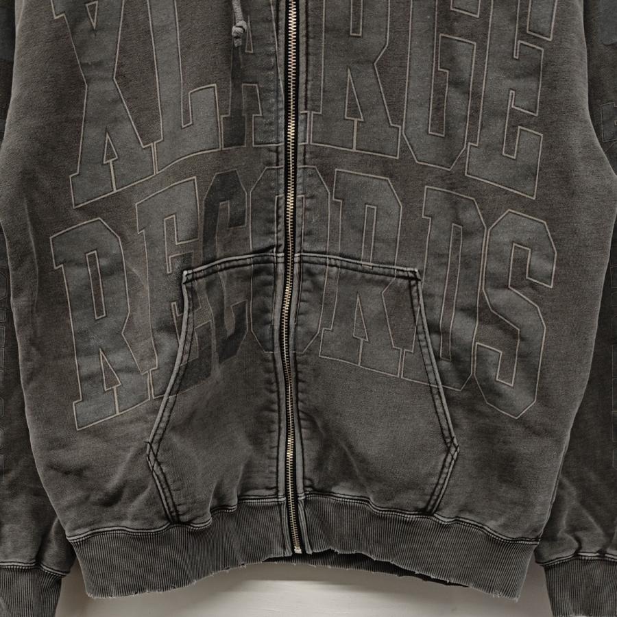 XLARGE ゴリラロゴ フルジップパーカー グレー XLARGE ゴリラロゴ フルジップパーカー グレー 激安