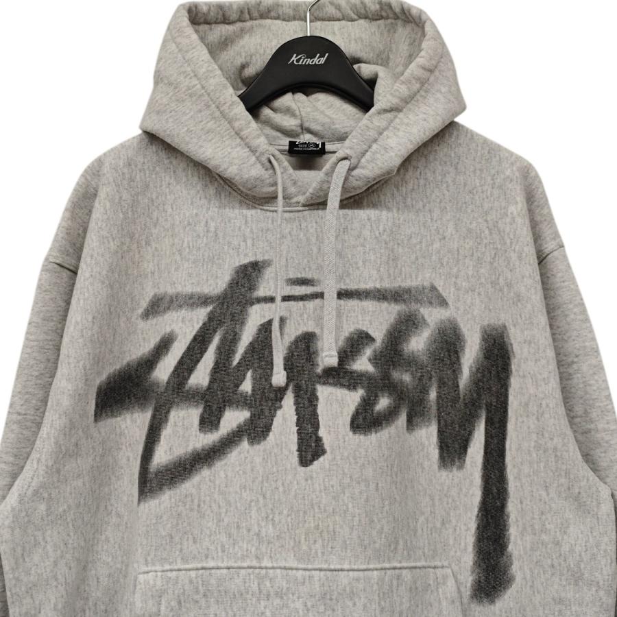 STUSSY（ステューシー） ロゴプリント スウェットパーカー ライト