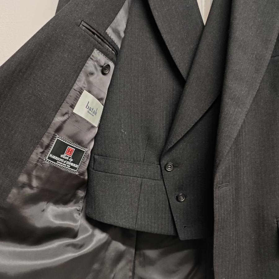 バタクハウスカット batak house cut 3ピース スーツ Harrisons of
