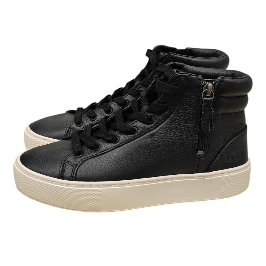 美品！UGG ブラック レザー スニーカー23㎝ UGG（アグ） スニーカー ミニメル メンズ M MINIMEL ブラック 黒