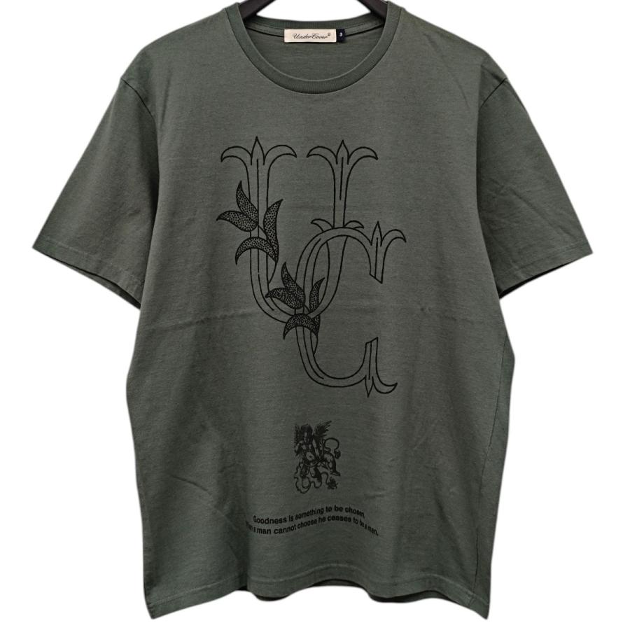 UNDERCOVER（アンダーカバー） プリントTシャツ オリーブ サイズ：3 
