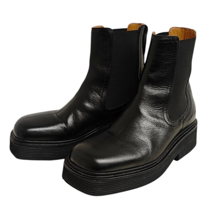 MARNI ブラック サイドゴアブーツ MARNI（マルニ） MARNI 2022AW Chelsea Boot サイドゴアブーツ