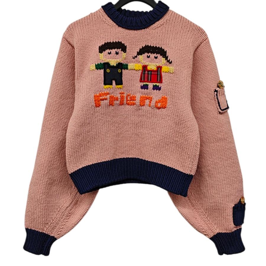 ANREALAGE（アンリアレイジ） anrealage homme FRIENDS PULLOVER KNIT