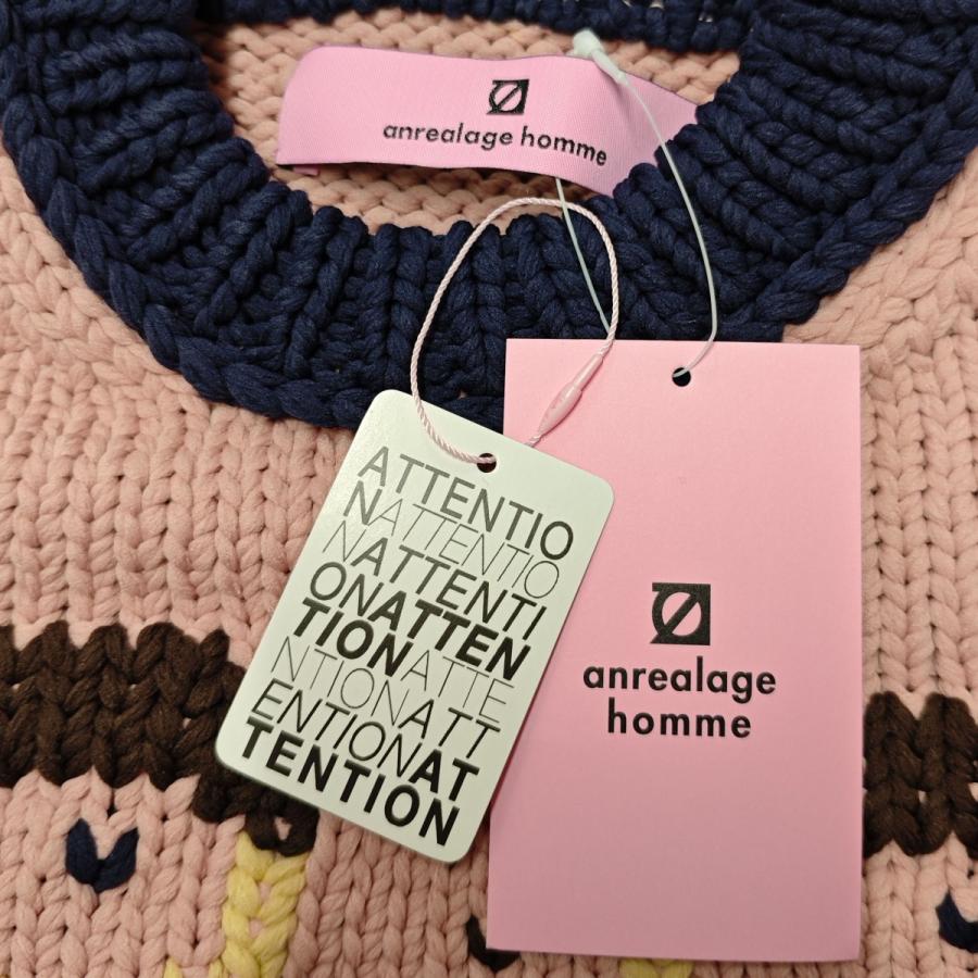 ANREALAGE（アンリアレイジ） anrealage homme FRIENDS PULLOVER KNIT
