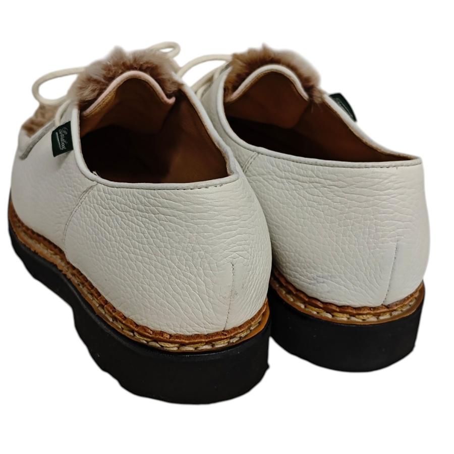 パラブーツ ミカエル ホワイト　Beauty&Youth別注 サイズ41.5 Paraboot（パラブーツ） パラブーツ×ユナイテッドアローズ PARABOOT