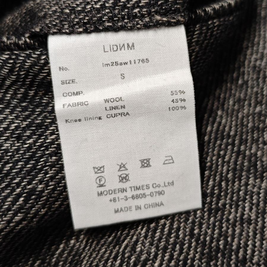 LIDnM（リドム） LIDnM 2025AW Wool Linen Baggy Slacks バギー