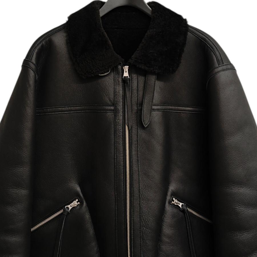 LIDnM（リドム） LIDnM 2025AW Mouton Irvin Aviator Jacket ムートン 