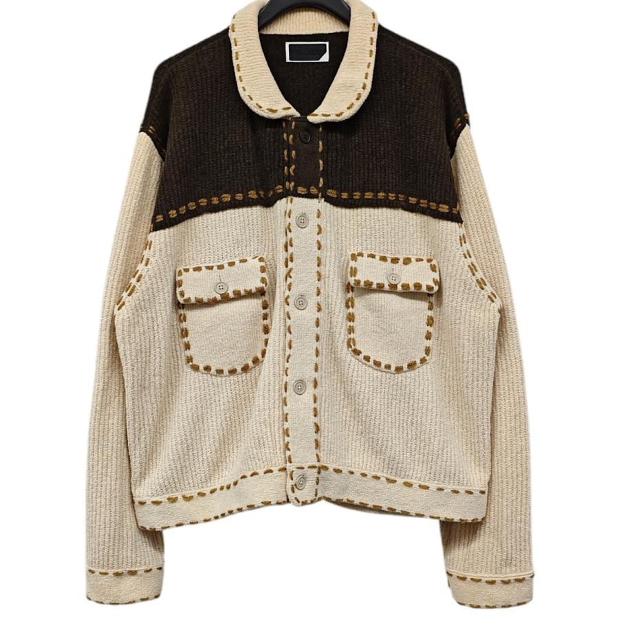 PHINGERIN（フィンガリン） ニットカーディガン PG1 KNIT ベージュ