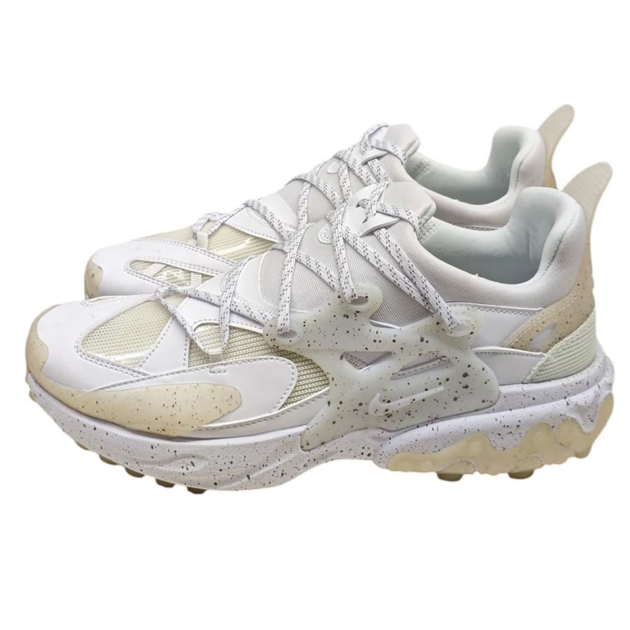 ナイキ×アンダーカバー NIKE×UNDERCOVER REACT PRESTO ローカットスニーカー CU3459-100 ホワイト サイズ：27.