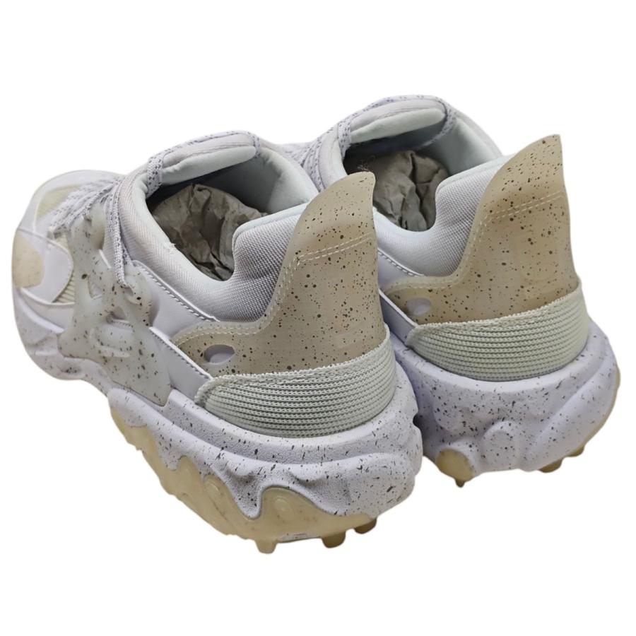 ナイキ×アンダーカバー NIKE×UNDERCOVER REACT PRESTO ローカットスニーカー CU3459-100 ホワイト サイズ：27.