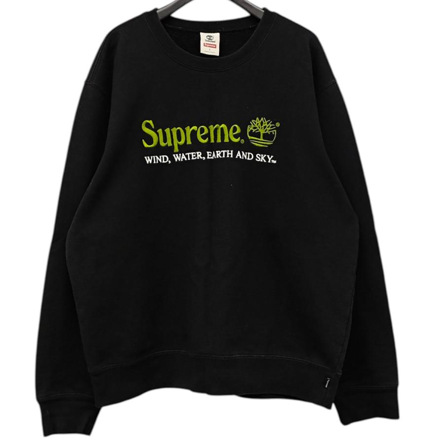 O*G様 Supreme × Timberland トレーナー黒　Sサイズ Supreme（シュプリーム） シュプリーム×ティンバーランド Supreme