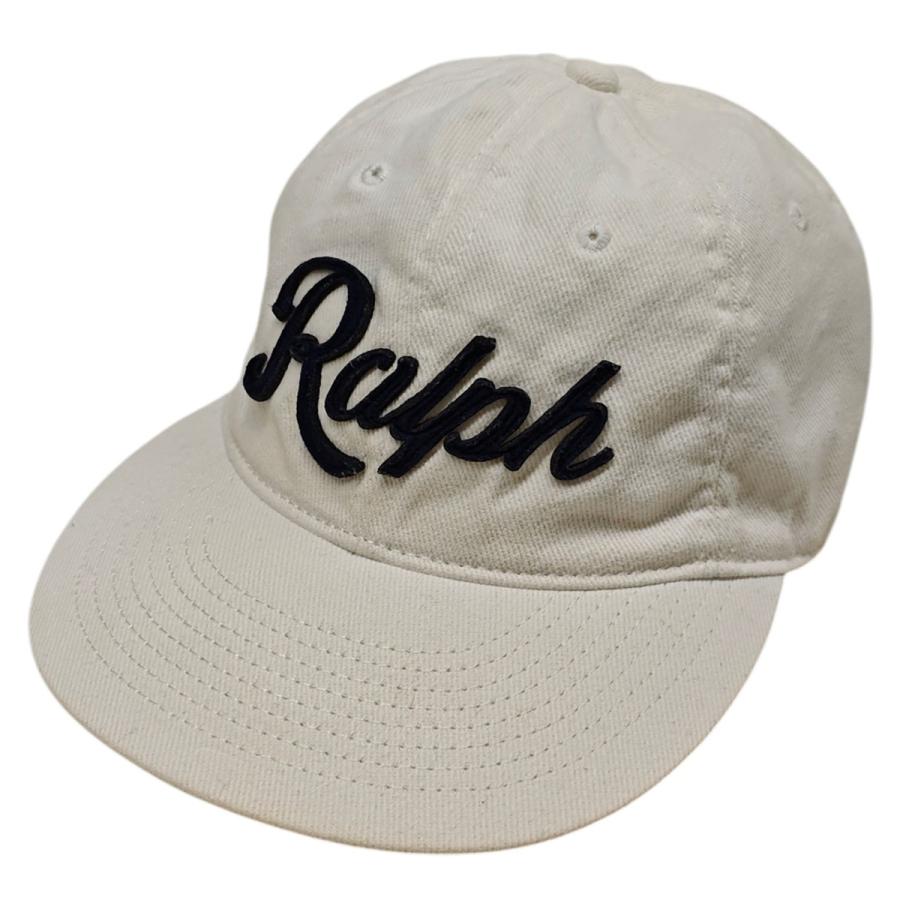 ポロ ラルフローレン アップリケド ロゴ キャップ　ホワイト　白 POLO RALPH LAUREN アップリケド ツイル ボール キャップ 26SS メンズ