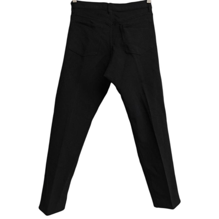 コムデギャルソンオムプリュス PLUSポリエステル製品加工パンツ黒Sポリ縮 COMME des GARCONS HOMME PLUS コムデギャルソンオムプリュス ポリ縮絨