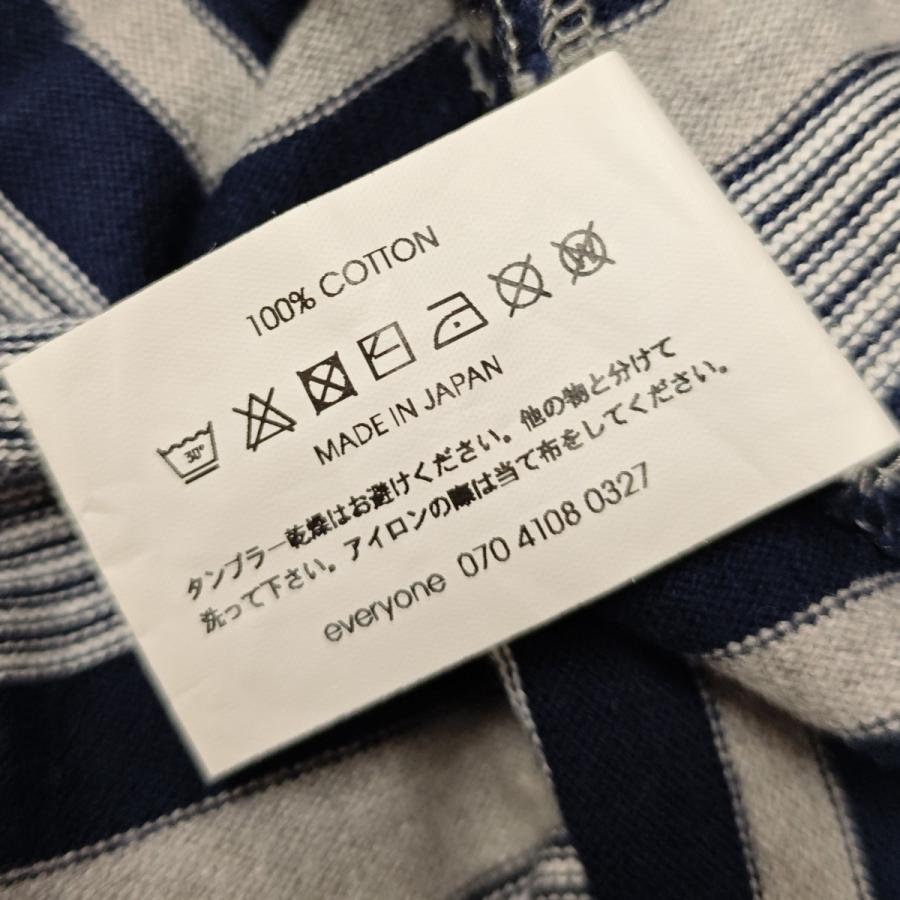 エブリワン everyone Border Tee Shirts ボーダーTシャツ ネイビー