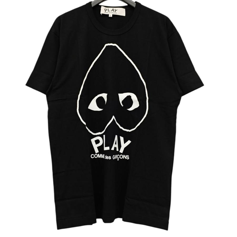 COMME des GARÇONS PLAY Tシャツ XL 4枚　おまけ付き PLAY COMME des GARCONS 【値下げ】PLAY 逆さラインハート ロゴTシャツ