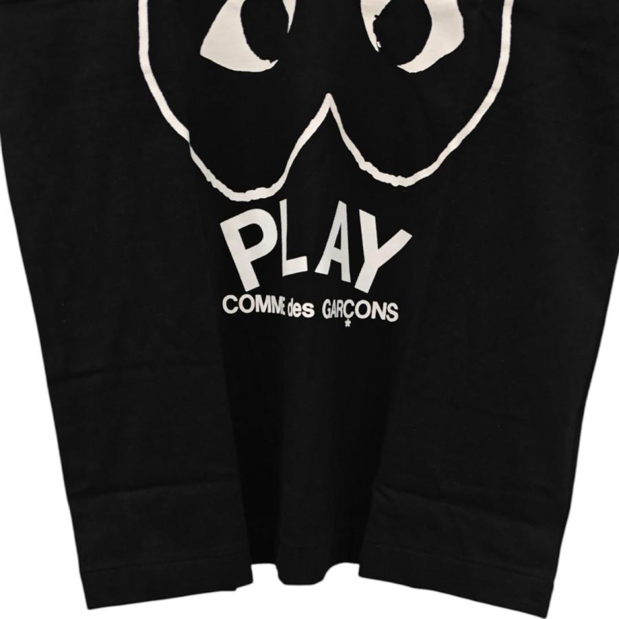 PLAY COMME des GARCONS 【値下げ】PLAY 逆さラインハート ロゴTシャツ