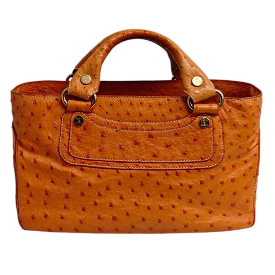 CELINE（セリーヌ） ブギーバッグ CE00／15 ハンドバッグ オレンジ