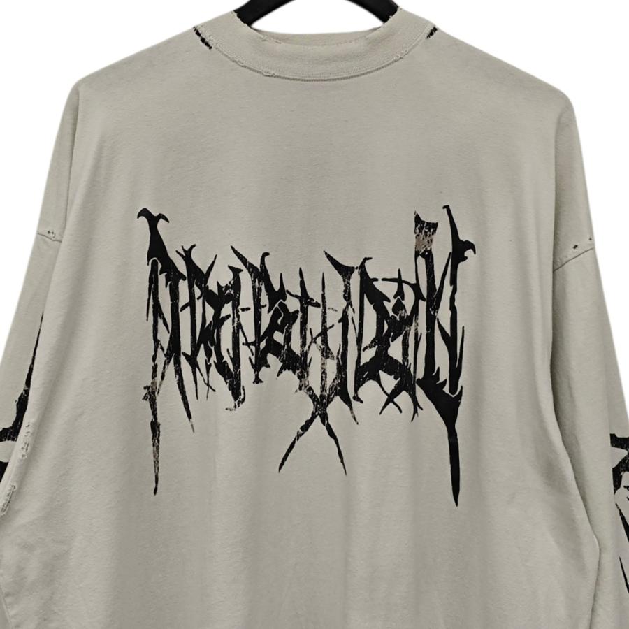 BALENCIAGA（バレンシアガ） メタルロゴ デストロイ加工 ロング