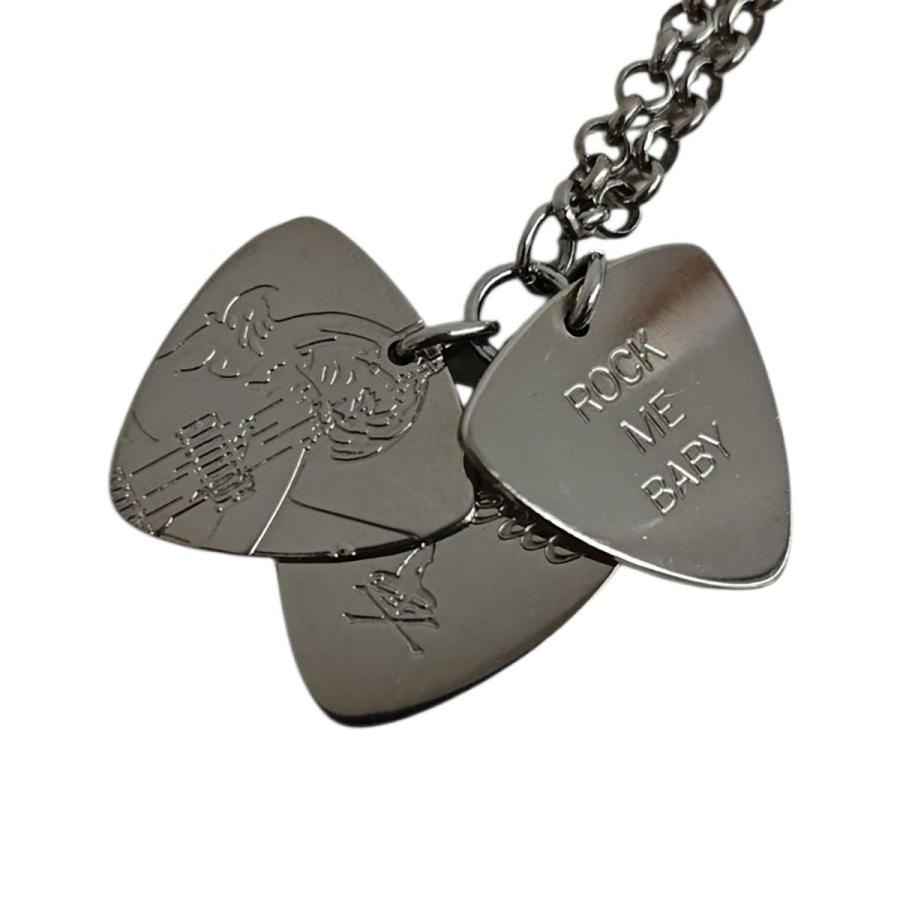 HYSTERIC GLAMOUR ネックレス ピックモチーフ HYSTERIC GLAMOUR（ヒステリックグラマー） ピックネックレス シルバー