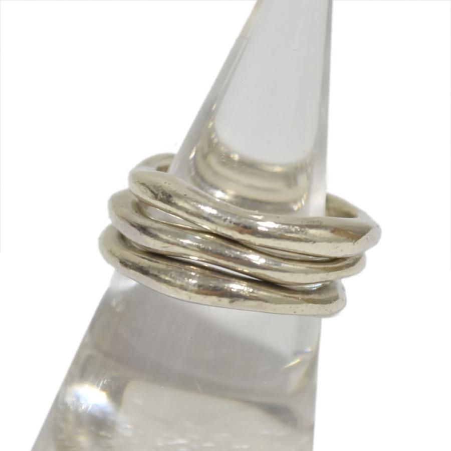 JILL PLATNER 3連リング wavy stack set of 3 ring シルバー サイズ 