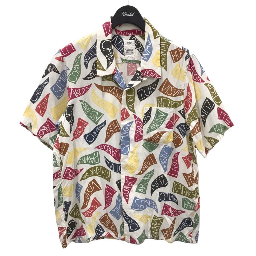 visvim 【値下げ】VISVIM 19SS 総柄半袖シャツ FREE EDGE SHIRT S／S  