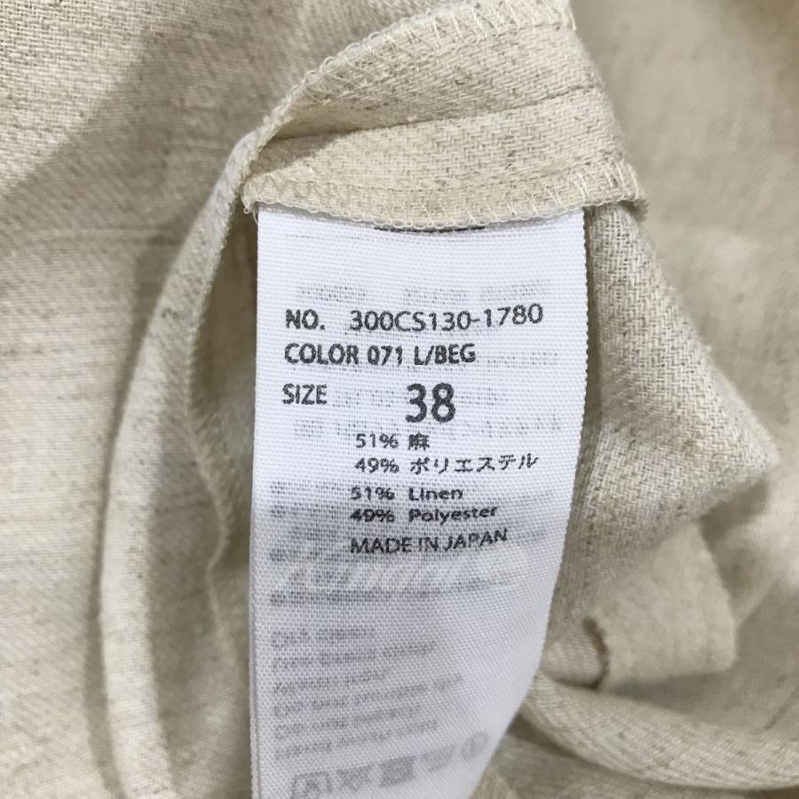 値下げ】ENFOLD 19SS リネン混アシンメトリー フレアタンクブラウス