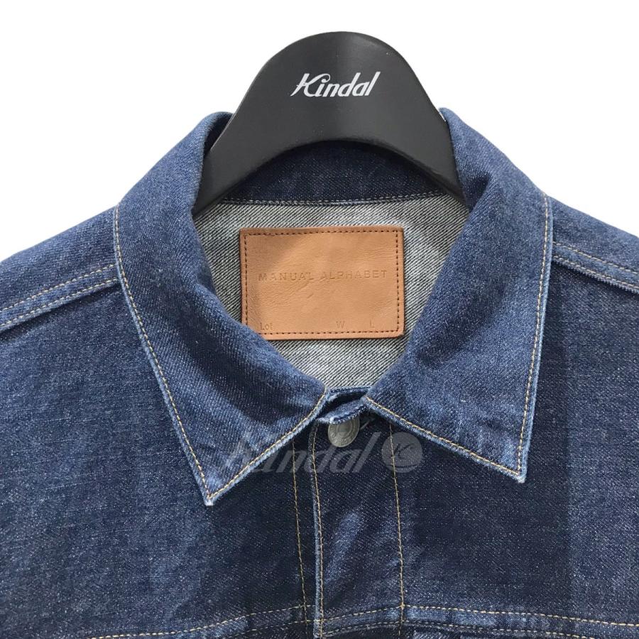 MANUAL ALPHABET manual alphabet デニムジャケット DENIM JKT MANUAL ALPHABET manual alphabet デニムジャケット DENIM JKT