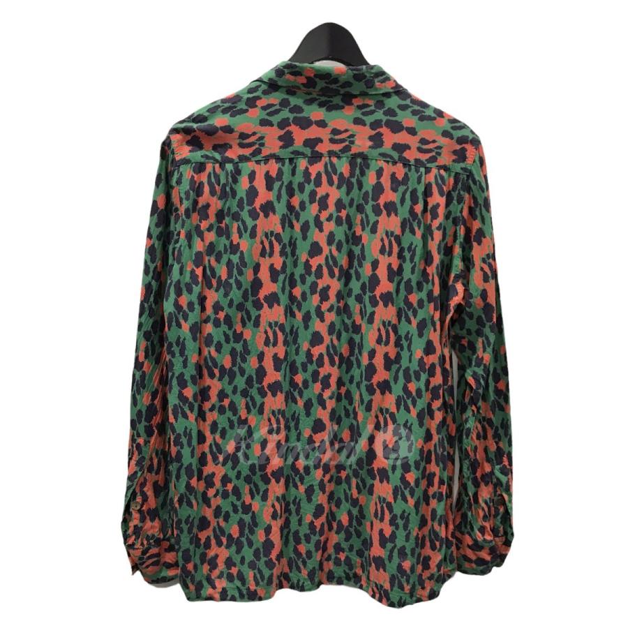 WACKO MARIA 【値下げ】WACKO 21SS レオパード柄オープンカラーシャツ 