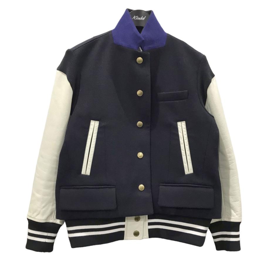 sacai サカイ 20AW ドッキングスタジャン ネイビー・オフ sacai サカイ 20AW ドッキングスタジャン ネイビー・オフ