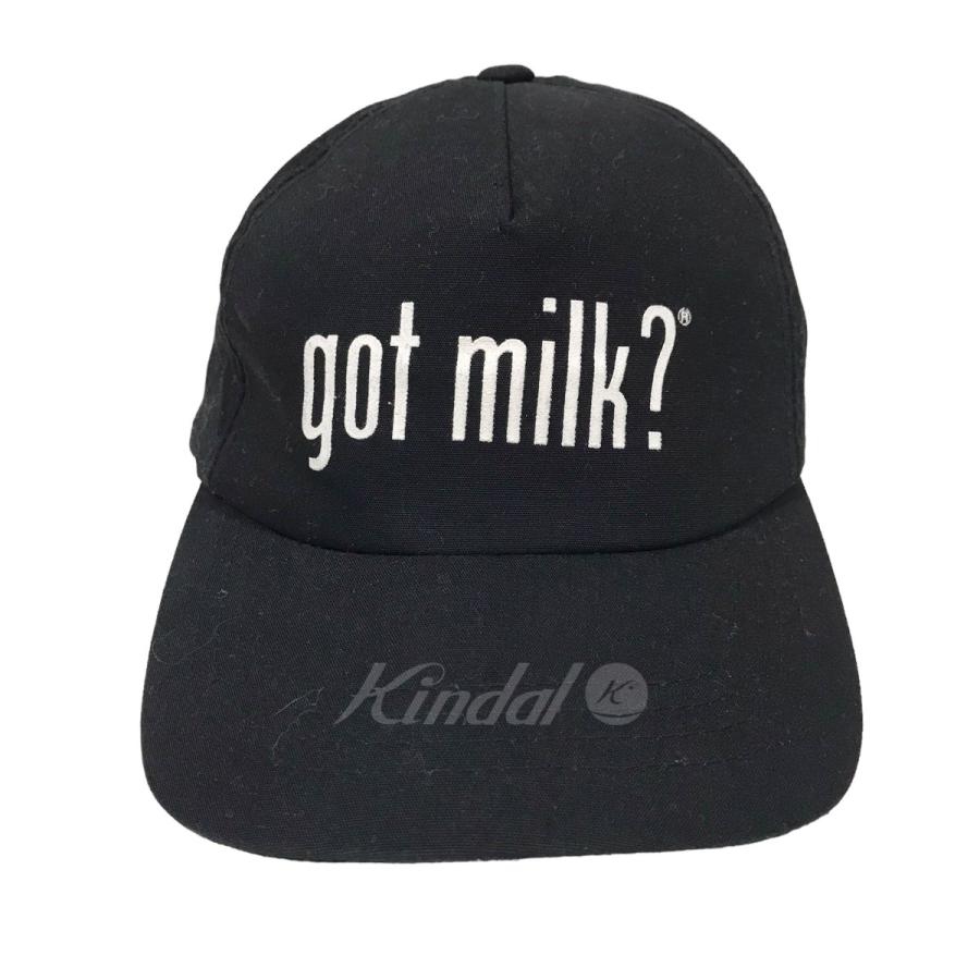ゴットミルク Got Milk? ロゴキャップ ブラック サイズ