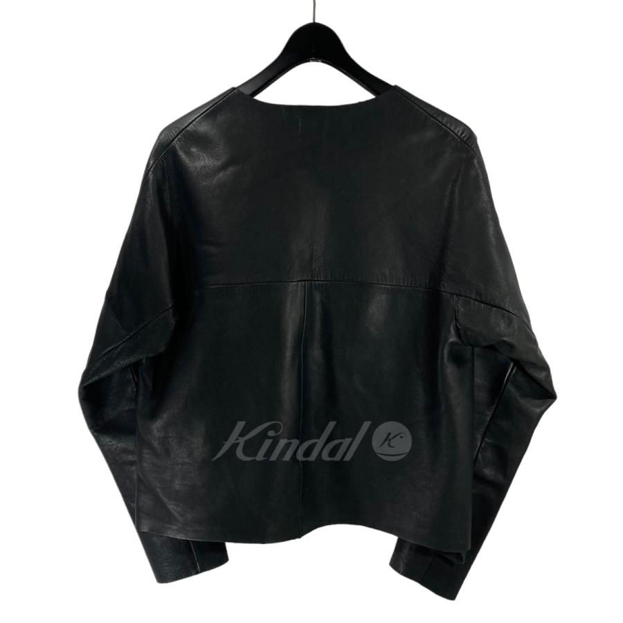 SUNSEA 【値下げ】SUNSEA Cut Off Biker Blouson レザー SUNSEA 【値下げ】SUNSEA Cut Off Biker Blouson レザー