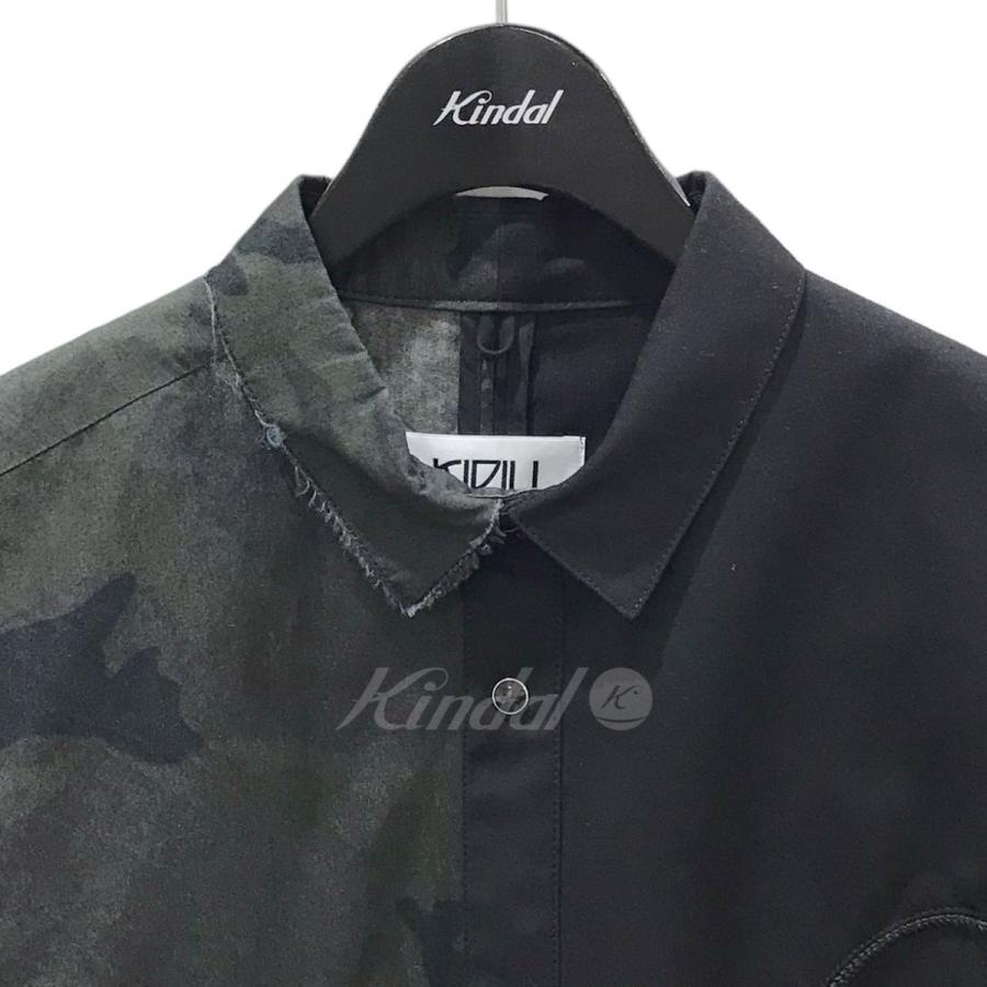 KIDILL 【値下げ】KIDILL アシンメトリードッキングシャツ KL374 