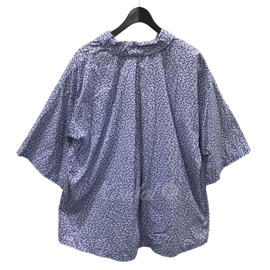 ネストローブ nest Robe 半袖ブラウス Muguet プリントブラウス 