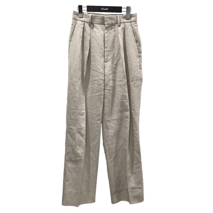 ヴェルメイユ パー イエナ VERMEIL par iena 23SS リネンタックパンツ  