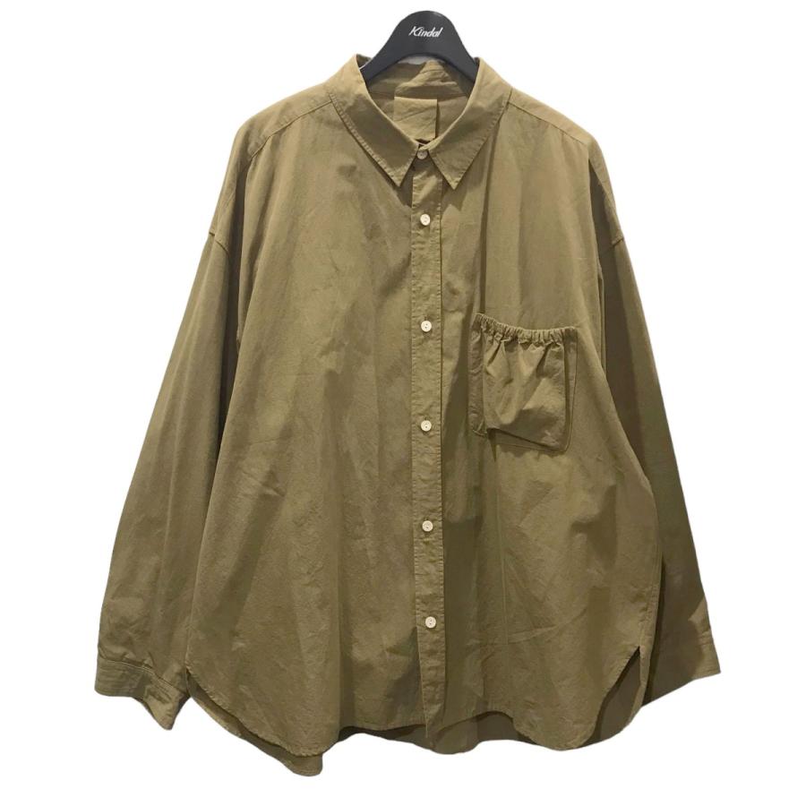 リフォメッド refomed 長袖シャツ WRIST PATCH WIDE SHIRT リスト 